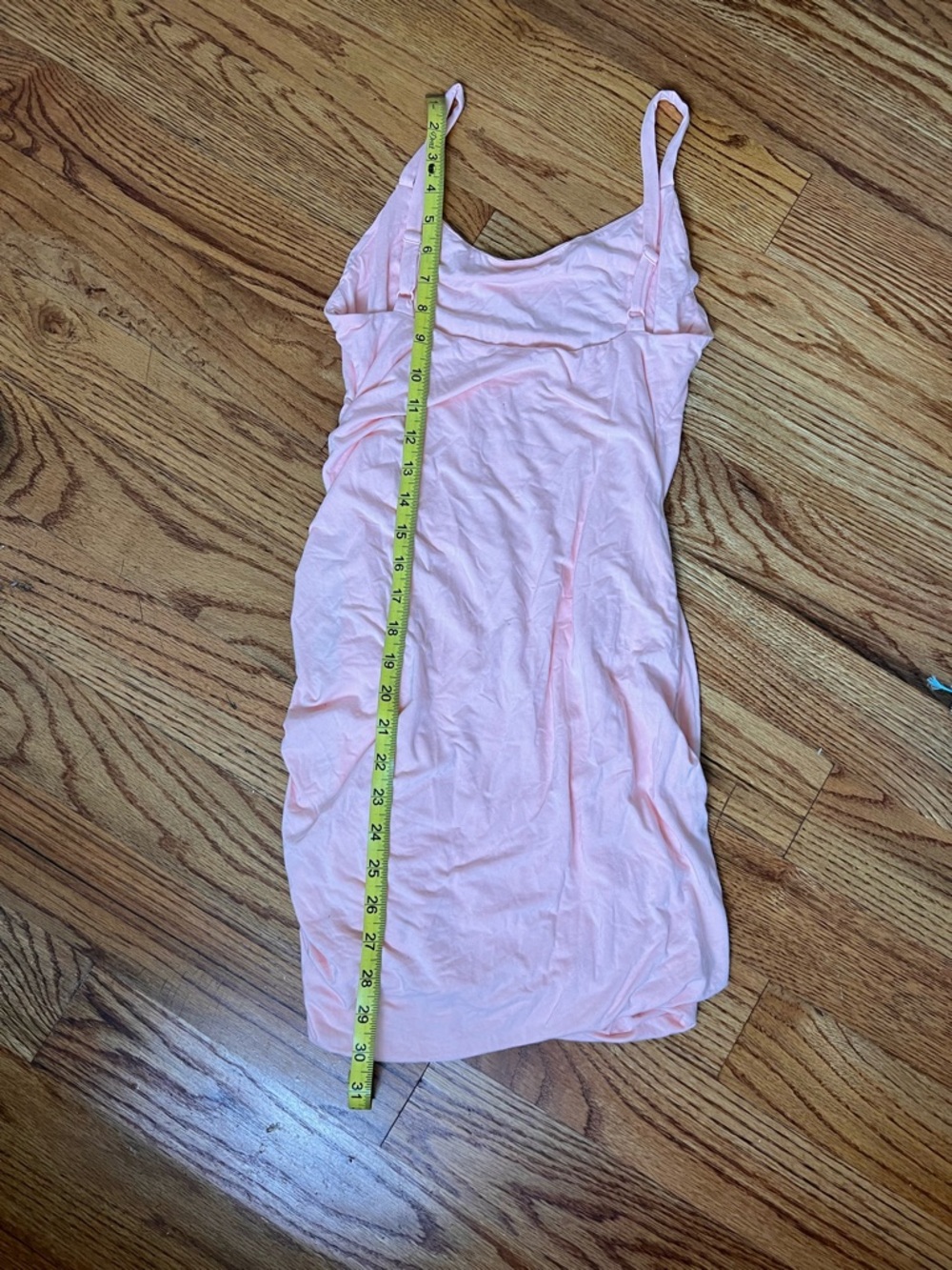 Lovers + Friends Pink Ruched Slip Dress - Picture 5 of 6